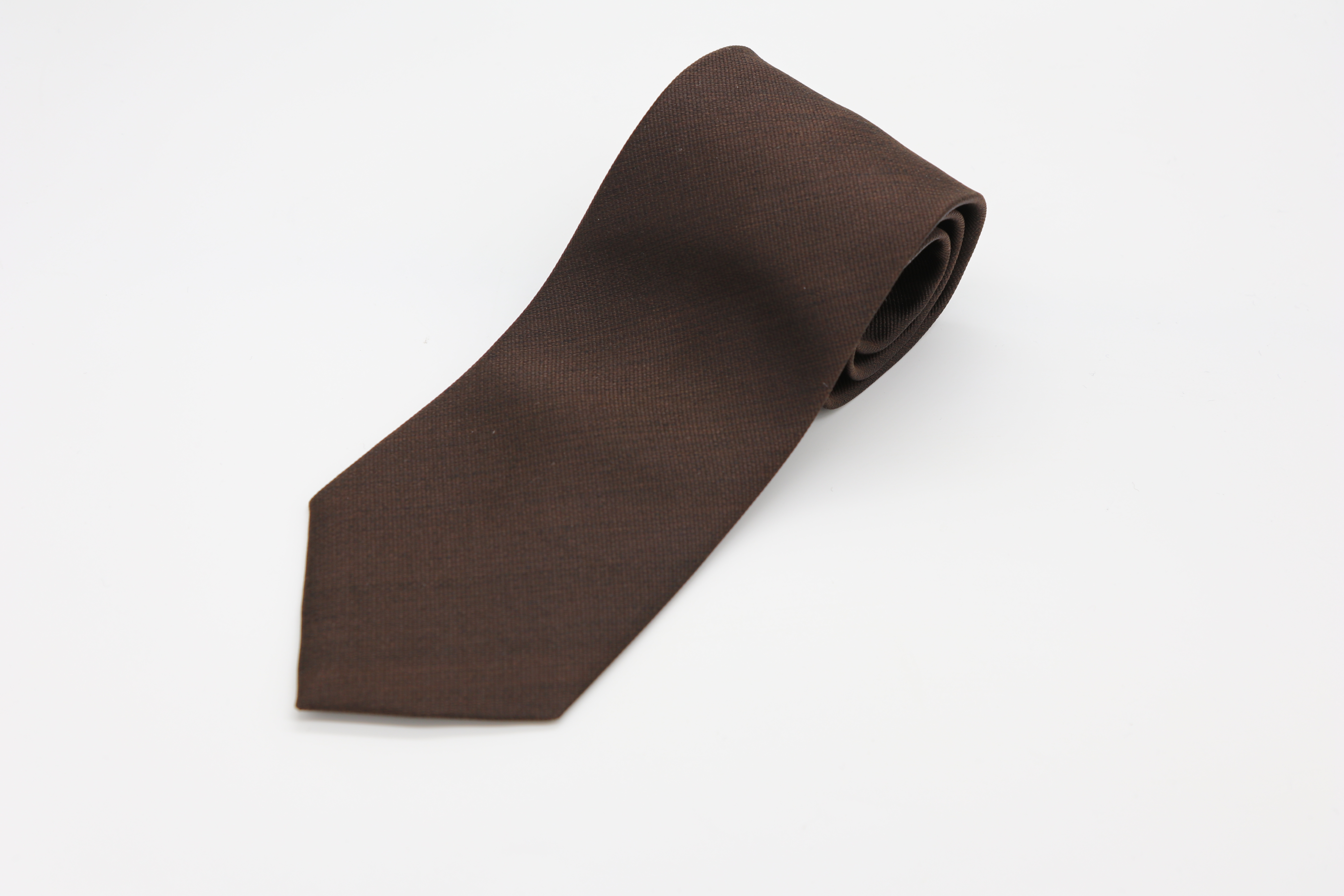 OLDHAT オリジナルタイ　（濃茶・無地）