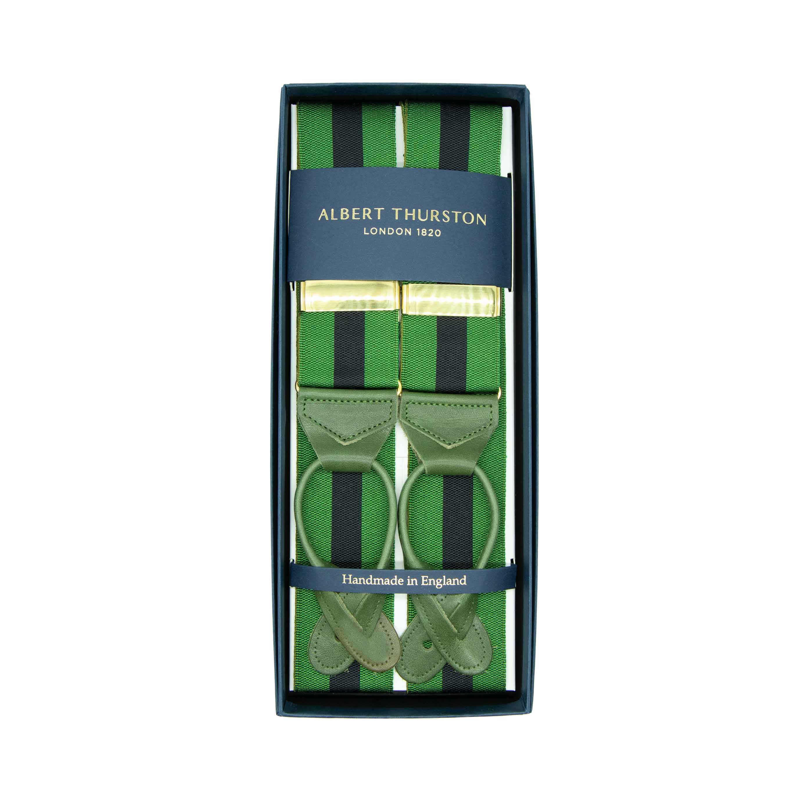 Albert Thurston 別注 Green  × Navy