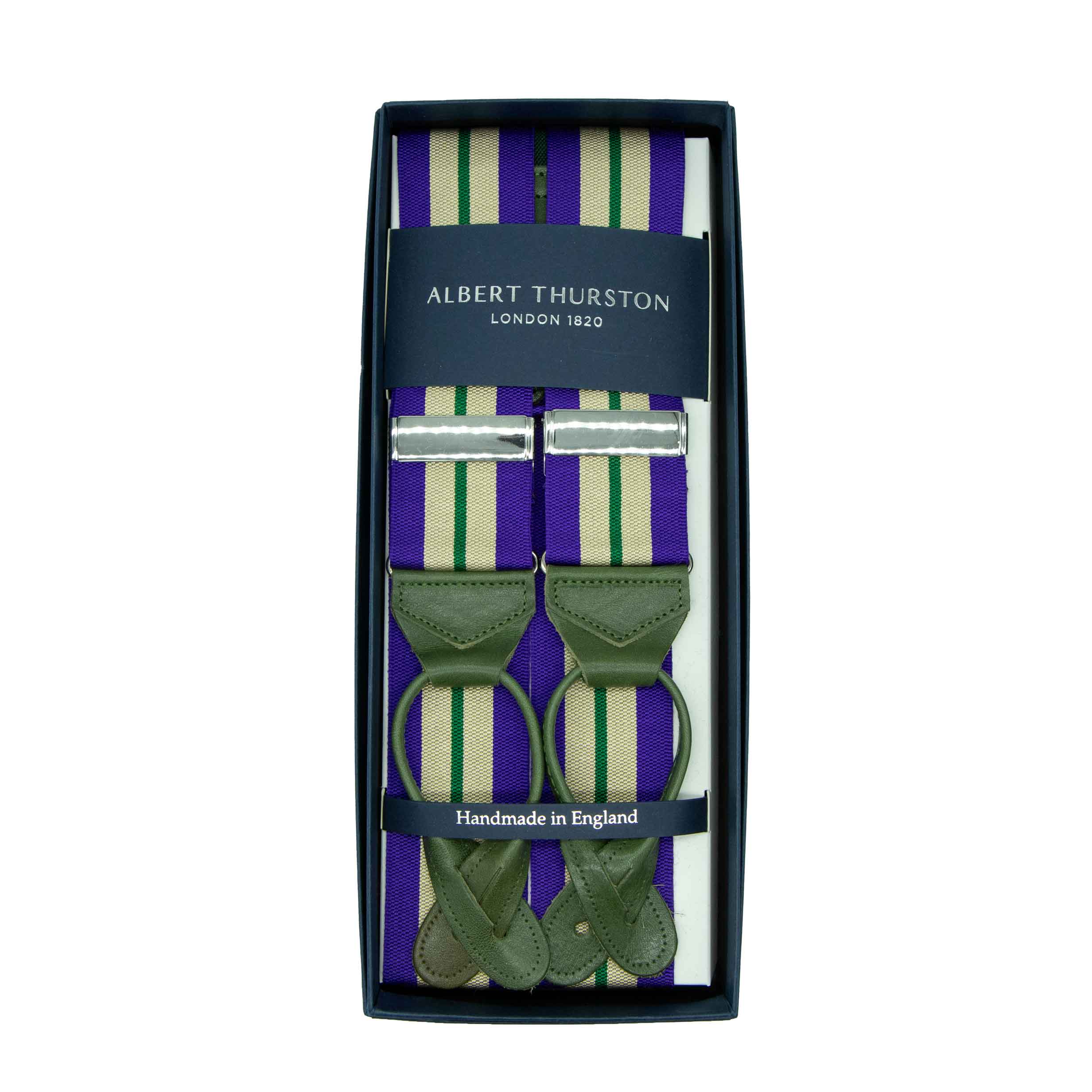 Albert Thurston 別注 Purple×White×Green