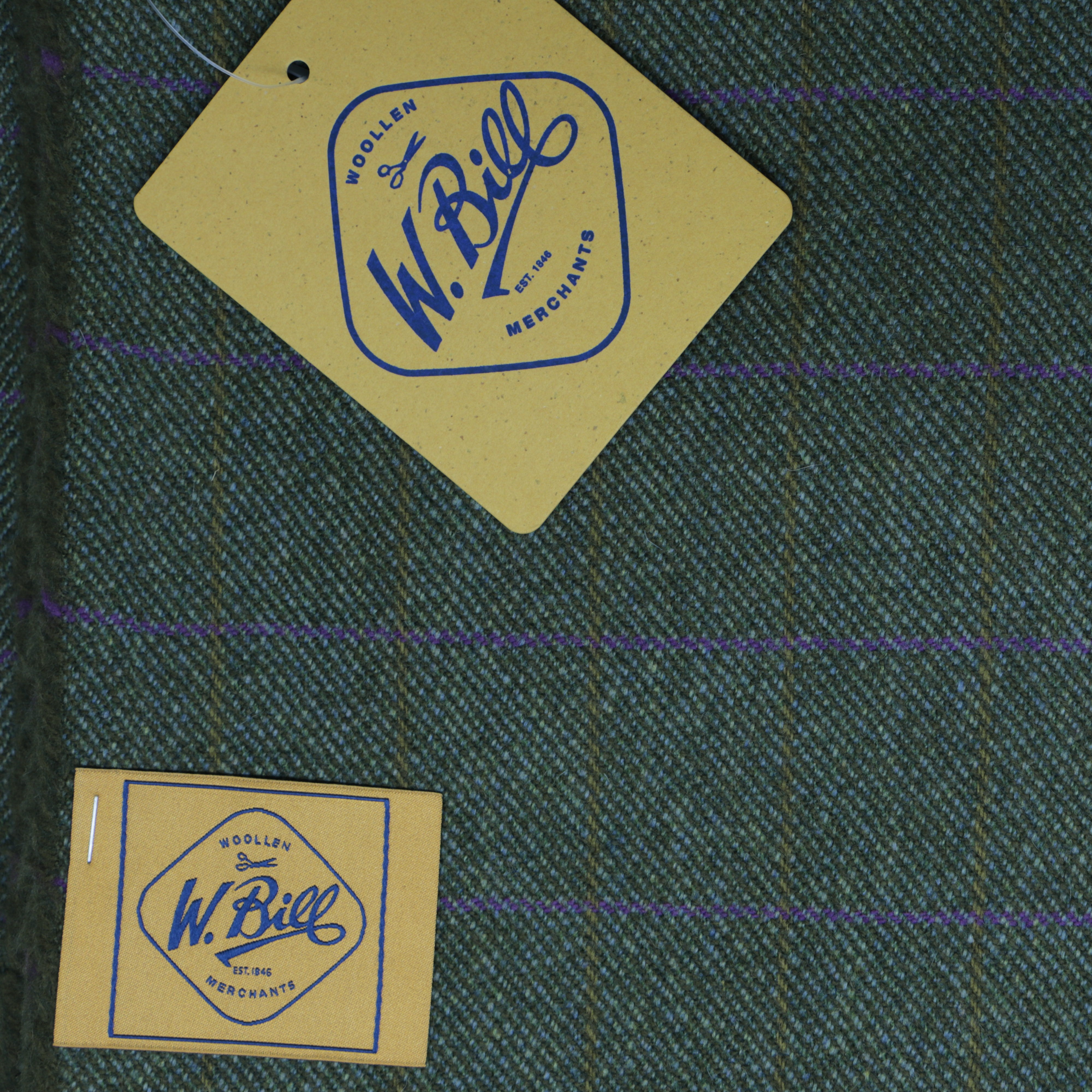 W.Bill　Tweed　For  Jacket　２ｍ　（生地ランクE）