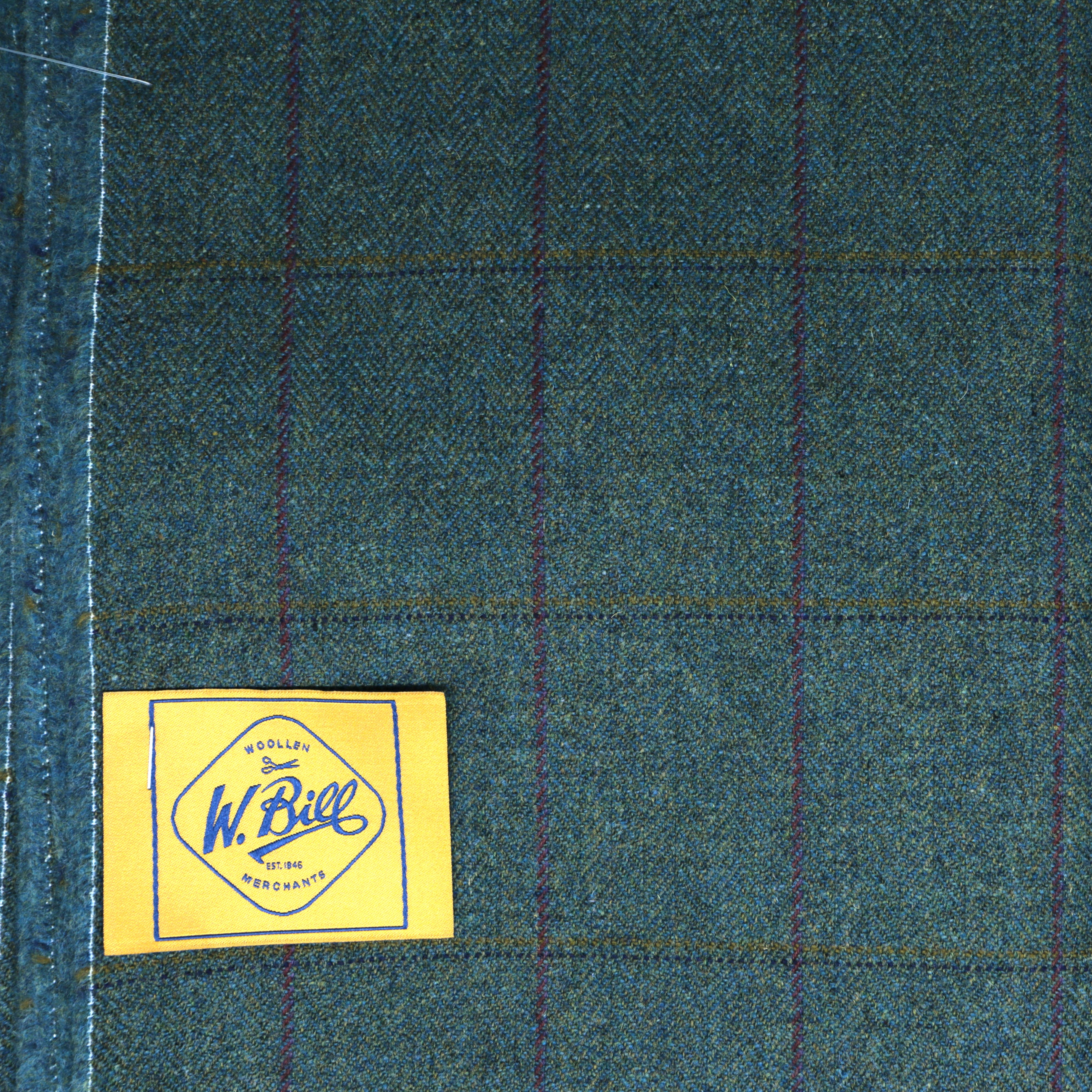 W.Bill　Tweed　For  Jacket　２ｍ　（生地ランクE）